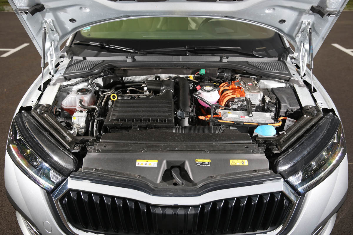 Skoda Octavia Combi hybride rechargeable les vraies mesures de