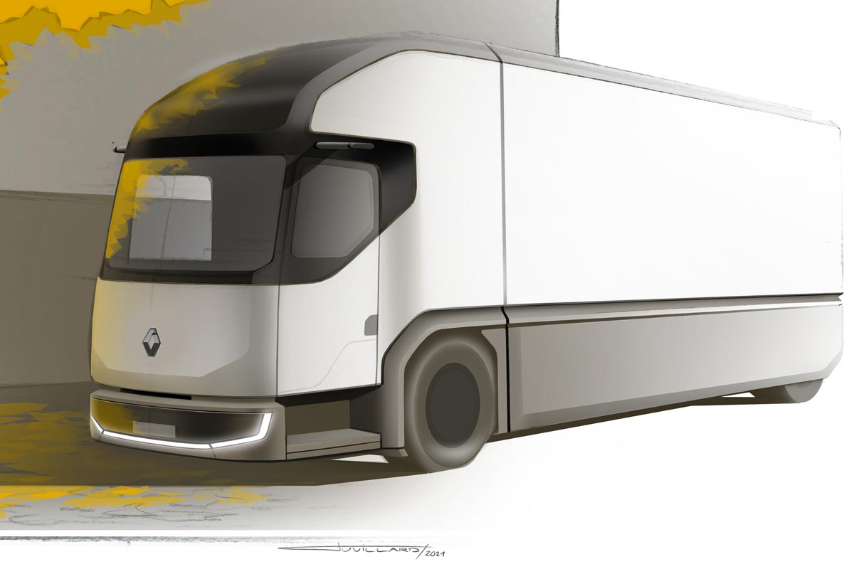 Avec E Tech Renault Trucks Lance De Nouveaux Camions électriques 5011