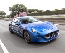 La Maserati Gran Turismo Folgore fait sa première sortie sur route