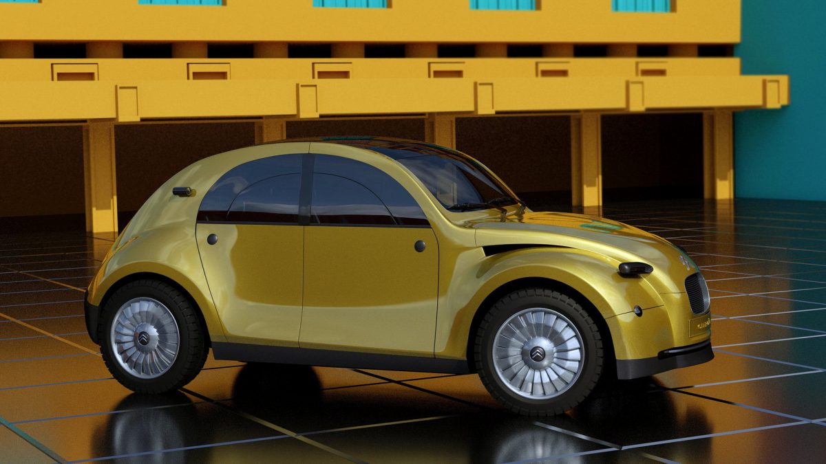 Voici à quoi pourrait ressembler une nouvelle Citroën 2CV électrique