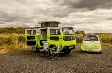Electric Brands : le Xbus en version camping-car et la citadine Evetta