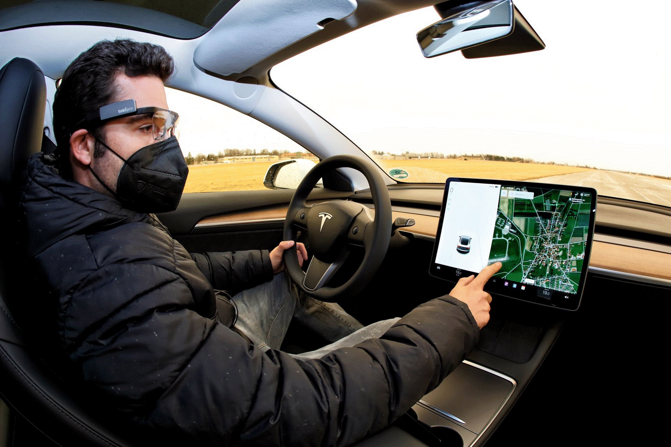Protection d'écran de bord Tesla Model S - X