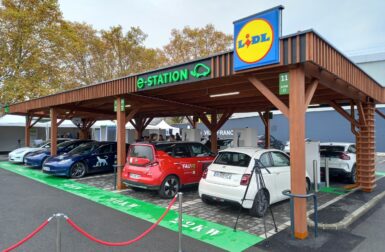 Automobile Propre a assisté au lancement de la recharge rapide et pas chère de Lidl