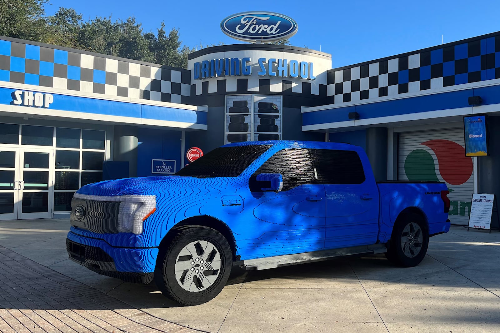 Ce Ford F Lightning Est La Premi Re Voiture Lectrique En Lego