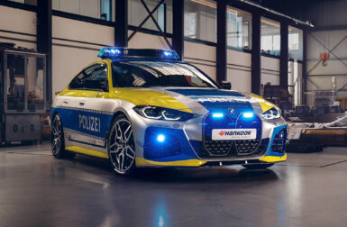 AC Schnitzer s’énerve sur une BMW i4 de la police allemande