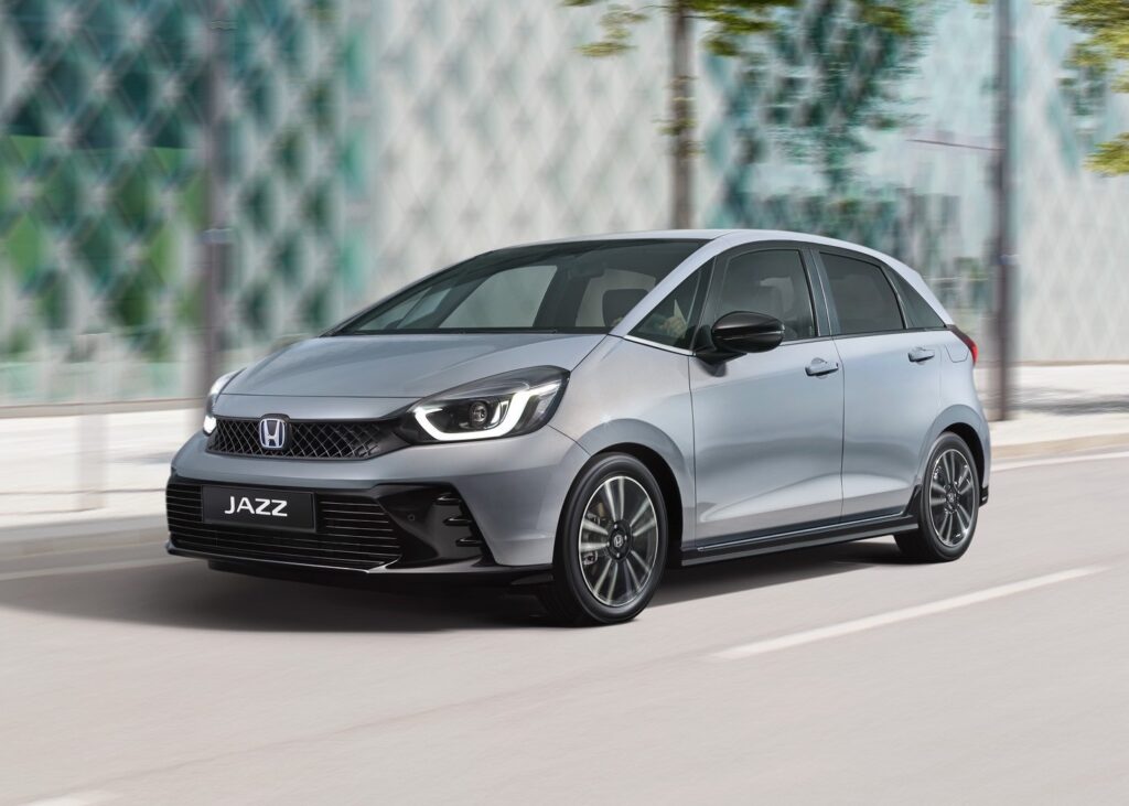 Honda Jazz hybride petit restylage et plus de puissance