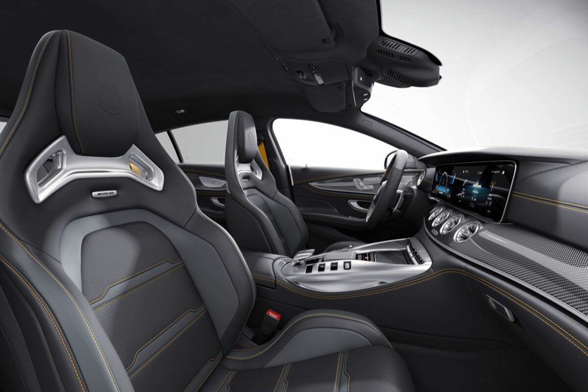 L'habitacle de la Mercedes-AMG GT 63 S E PERFORMANCE