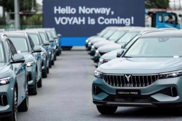 Les premiers SUV électriques Voyah Free livrés en Norvège