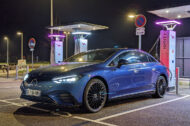 Essai – Mercedes EQE 350+ : les temps de recharge et de voyage de notre Supertest