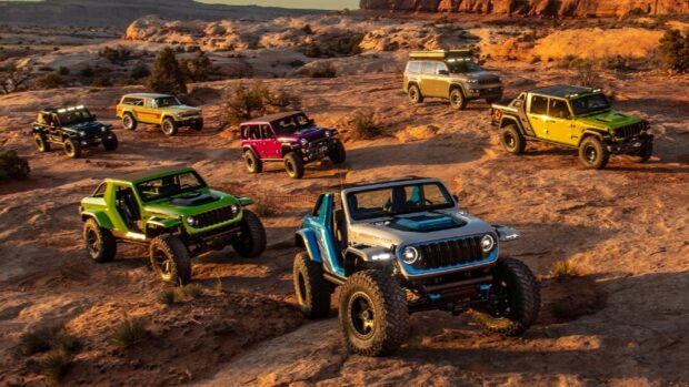 Des concepts en majorité électrifiés pour le Safari Jeep de Pâques 2023