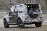 Vidéo – Un prototype du 4×4 électrique Mercedes EQG tombe en panne au Nürburgring