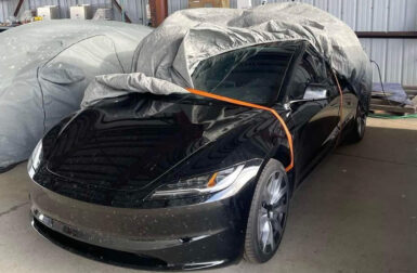 Scoop : la Tesla Model 3 restylée prend la fuite sur Internet !