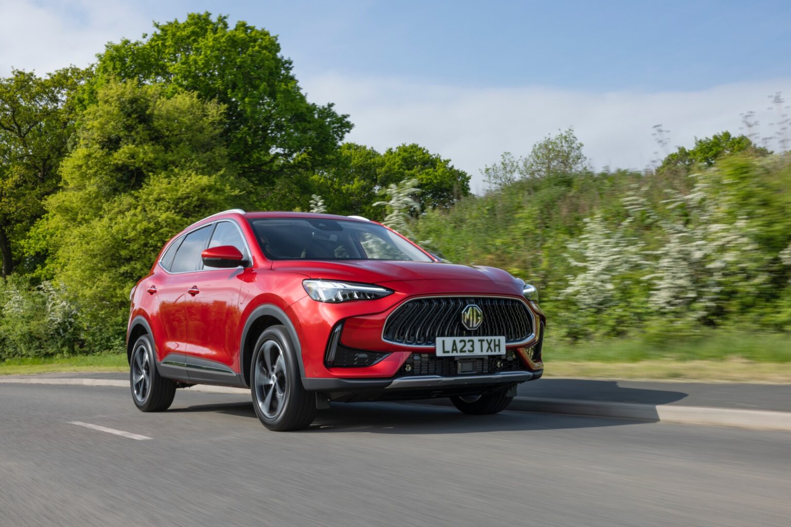 Le MG HS hybride rechargeable version 2023 est arrivé bOOlyx