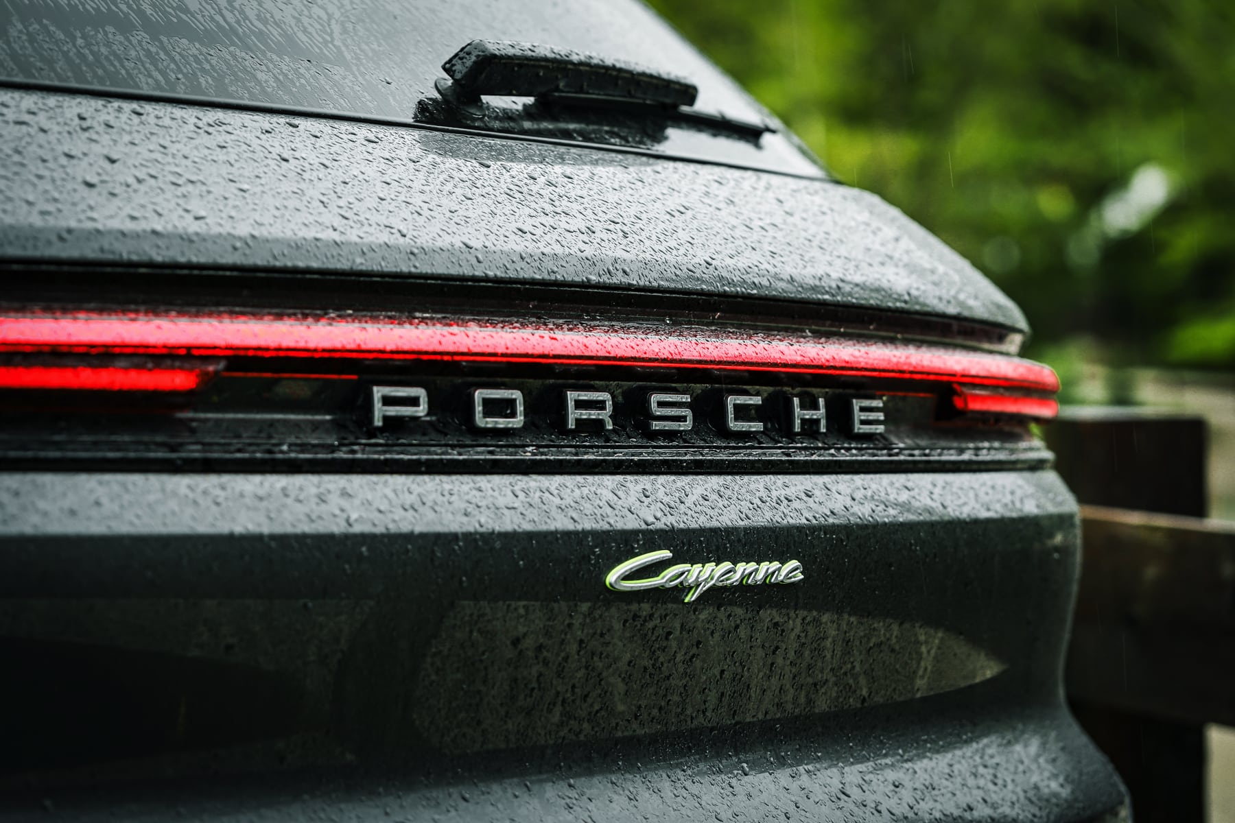 Aileron Arrière ABS Pour Porsche Cayenne 2010-2018 - Spoiler Coffre Noir