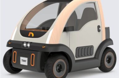 Tiny, une voiture électrique minimaliste made in France présentée au salon  VivaTech