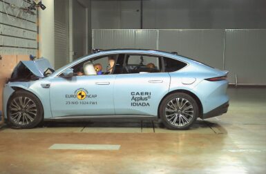 Crash-test Euro NCAP: Kinesisk NIO bevist seg i Europa med de 5 stjernene