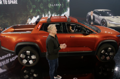 Fisker montre son pick-up électrique Alaska