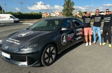 La Chaîne EV s’attaque au record de la traversée de l’Europe en voiture électrique