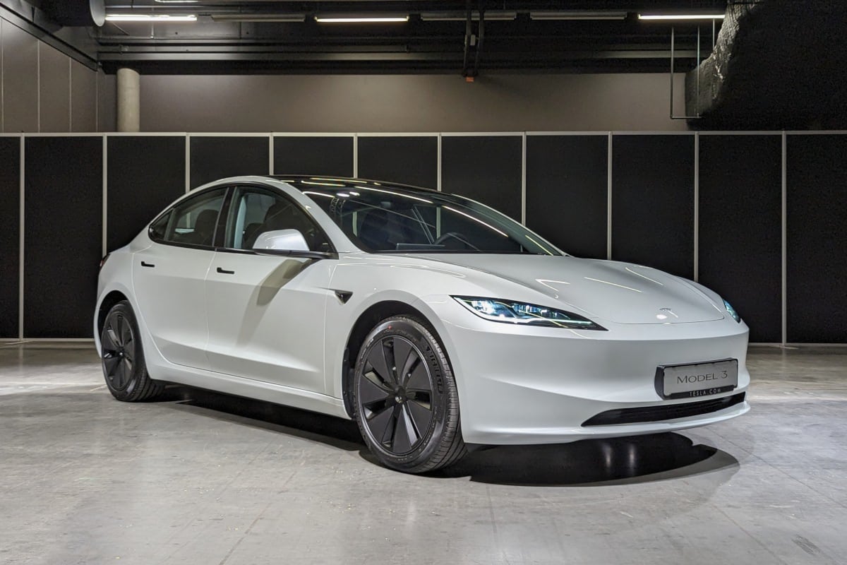 Tesla Model 3 Highland: we met the new electric sedan exclusively