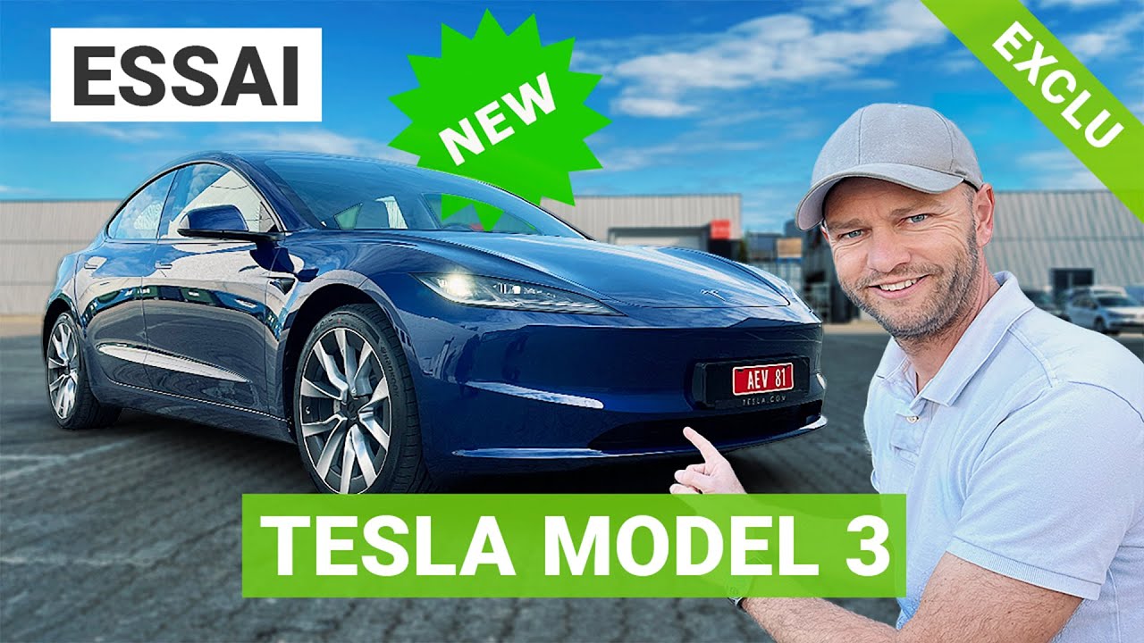 EXCLU Essai nouvelle Tesla Model 3 (2024) : plus douce et plus