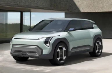 Futures voitures électriques de Kia : voici le SUV compact EV3 et la berline EV4