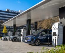 Mercedes a ouvert sa première station de recharge haute puissance en Europe