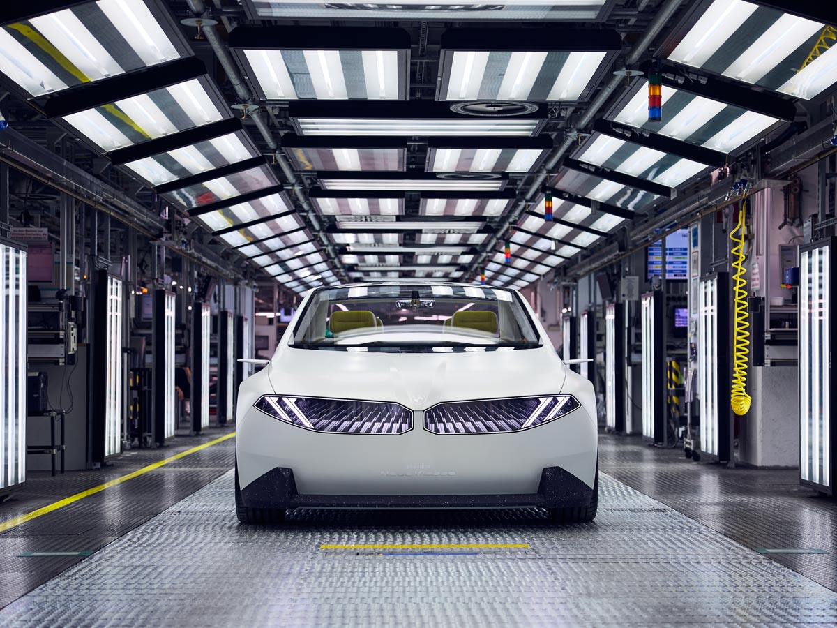 BMW Neue Klasse at the Munich factory