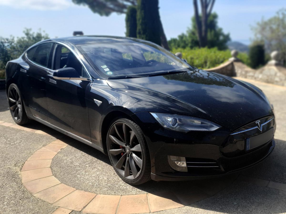 La Tesla Model S de Frédéric