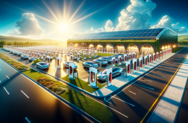 Tesla : le projet délirant de sa plus grande station de recharge au monde