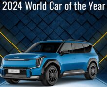 Le grand SUV électrique Kia EV9 élu (de peu) voiture mondiale de l’année 2024