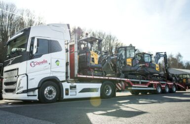 Transport routier : des pelles électriques Volvo livrées avec des camions électriques Volvo