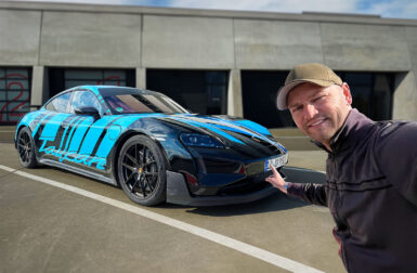Vidéo – On est monté à bord de la Porsche Taycan Turbo GT de 1108 ch du record au Nürburgring !