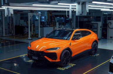 Une puissance record pour le Lamborghini Urus grâce à un moteur hybride rechargeable