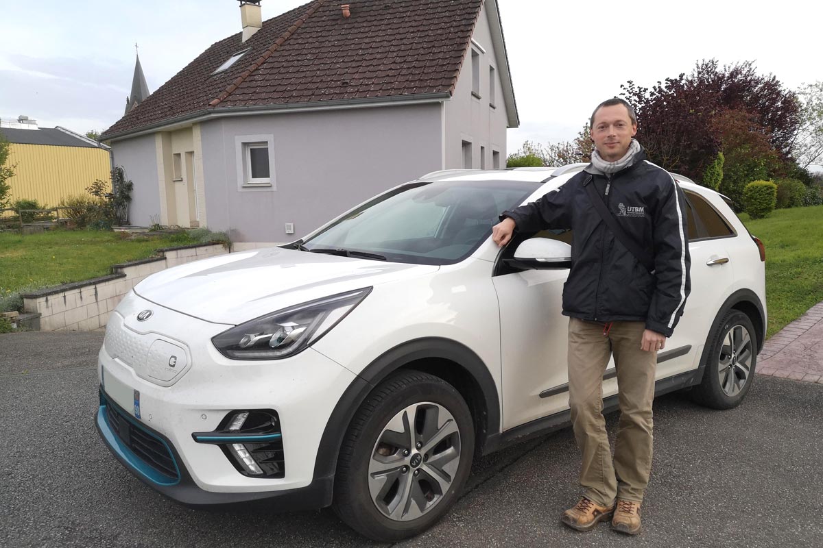 Le Kia e-Niro de Frédéric