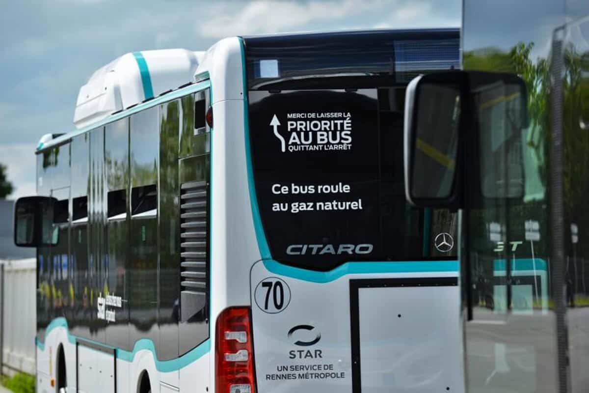 Autobus GNV à Rennes