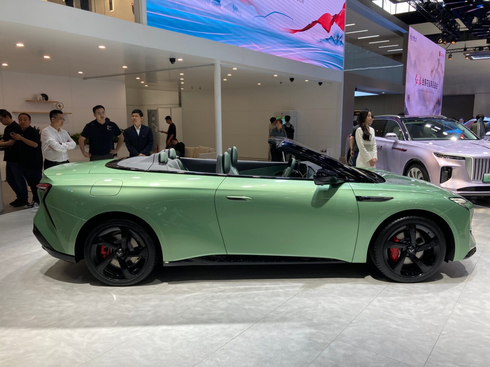 Hongqi eH7, la tentation du cabriolet électrique