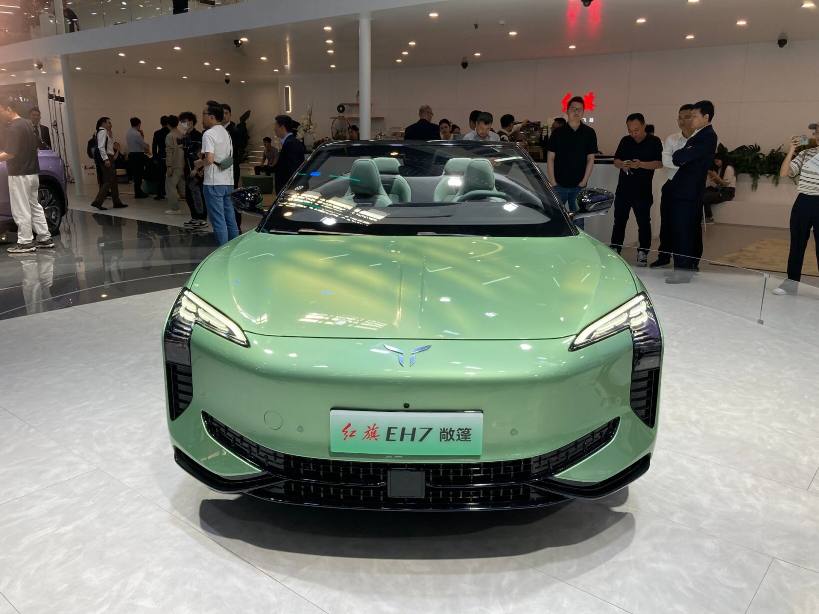 Hongqi eH7, la tentation du cabriolet électrique