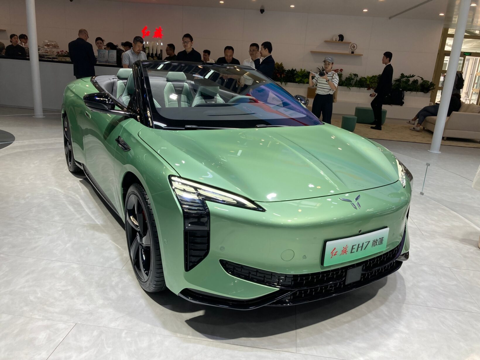 Hongqi eH7, la tentation du cabriolet électrique
