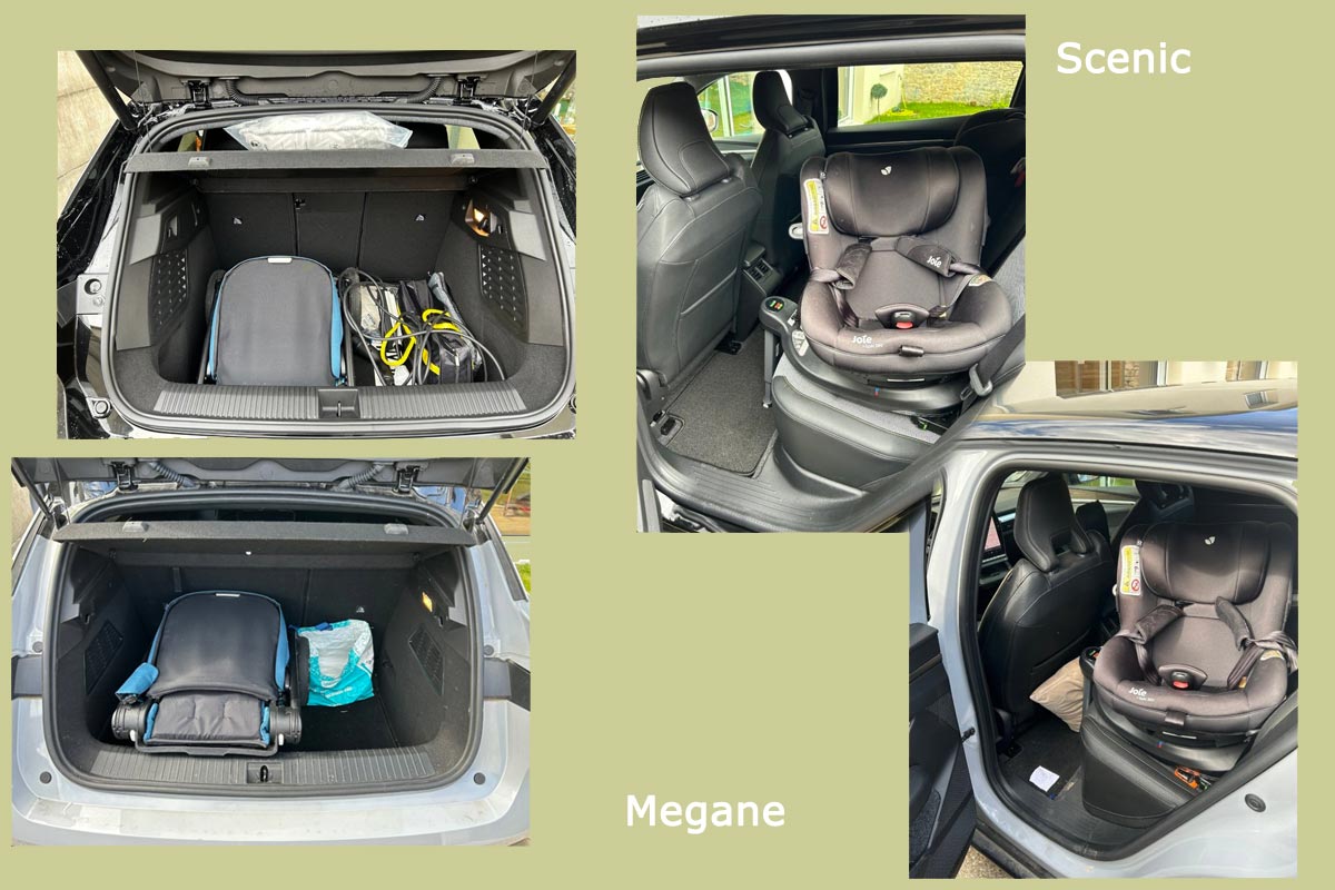 Comparaison Renault Megane/Scenic de Marc