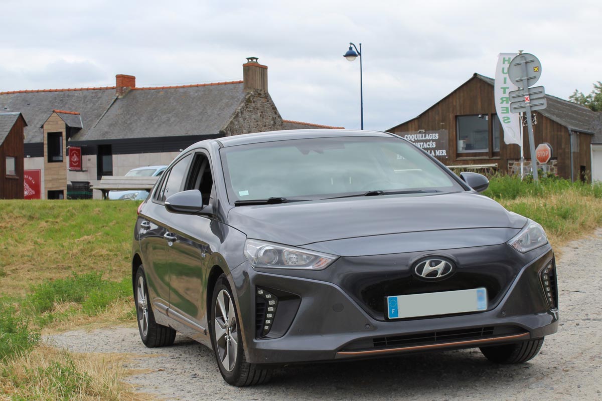 La Hyundai Ioniq électrique de Céline