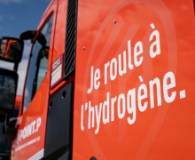 Hydrogène : une station pour poids lourds ouvre ses portes en région parisienne