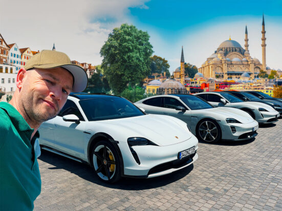 Roadtrip : de l’Europe à l’Asie en Porsche Taycan : 2 184 km en 2 jours en voiture électrique !