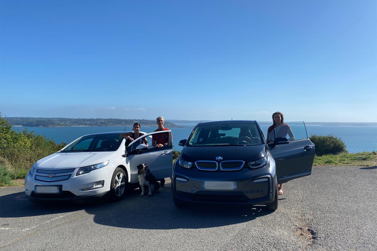 Les BMW i3 et Chevrolet Volt chez Luiz