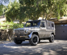 Ce vieux Mercedes Classe G rétrofité tente de voler la vedette au nouveau Classe G électrique