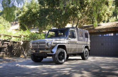 Ce vieux Mercedes Classe G rétrofité tente de voler la vedette au nouveau Classe G électrique