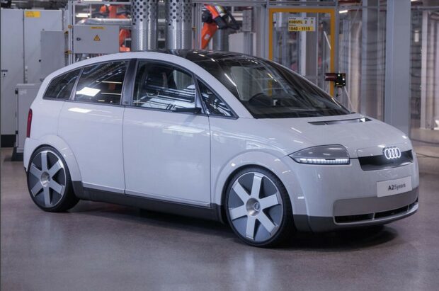 Audi A2 e-tron : la plus controversée des Audi revient avec un moteur électrique !