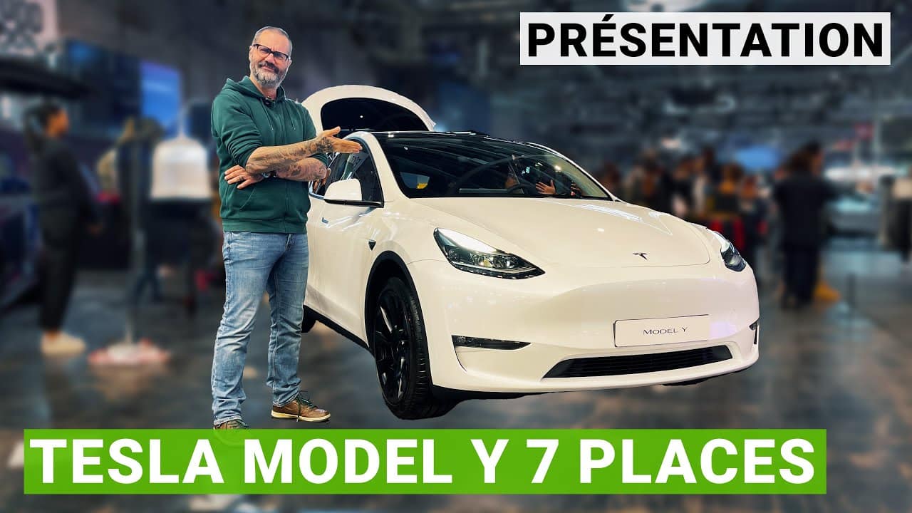 Tesla Model Y 7 places : une des rares surprises du Mondial de Paris ...