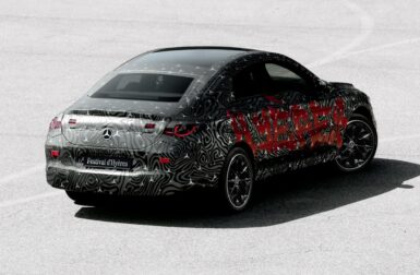 Nouvelle Mercedes CLA électrique : une apparition officielle en tenue de camouflage