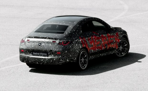 Nouvelle Mercedes CLA électrique : une apparition officielle en tenue de camouflage