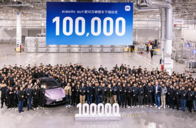 La voiture électrique de Xiaomi cartonne, déjà 100 000 exemplaires produits